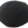 KippaCo Hand Knitted Yarmulke, Knitted Kippah Hat 15 cm 5.9 Inc 020-hand knitted kippah, kippah. 100 cotton, Bar Mitzvah kippah, Wedding Kippa