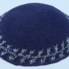 KippaCo Hand Knitted Yarmulke, Knitted Kippah Hat 15 cm-5.9 Inc 061- Hand Knitted Kippah, Kippah. 100% Cotton, Bar Mitzvah Kippah, Wedding Kippah. Best Kippah