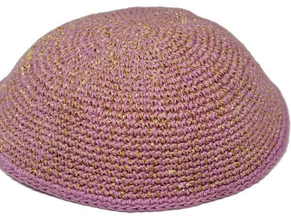 KippaCo Hand Knitted Yarmulke, Knitted Kippah Hat 15 cm 5.9 Inc 164-1-hand knitted kippah, kippah. 100 cotton, Bar Mitzvah kippah, Wedding Kippa