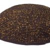 KippaCo Hand Knitted Yarmulke, Knitted Kippah Hat 15 cm 5.9 Inc 191-2-hand knitted kippah, kippah. 100 cotton, Bar Mitzvah kippah, Wedding Kippa